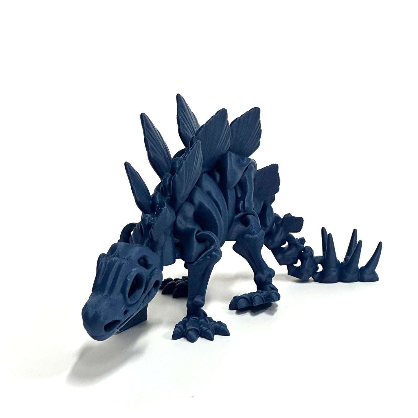 Dark Blue Stegosaurus