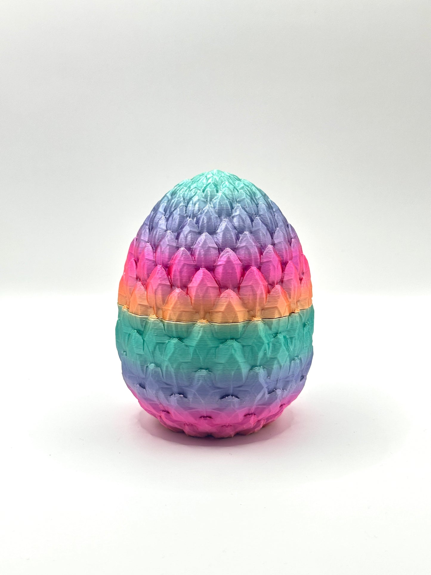 Dragonscale Egg with Baby Crystal Dragon