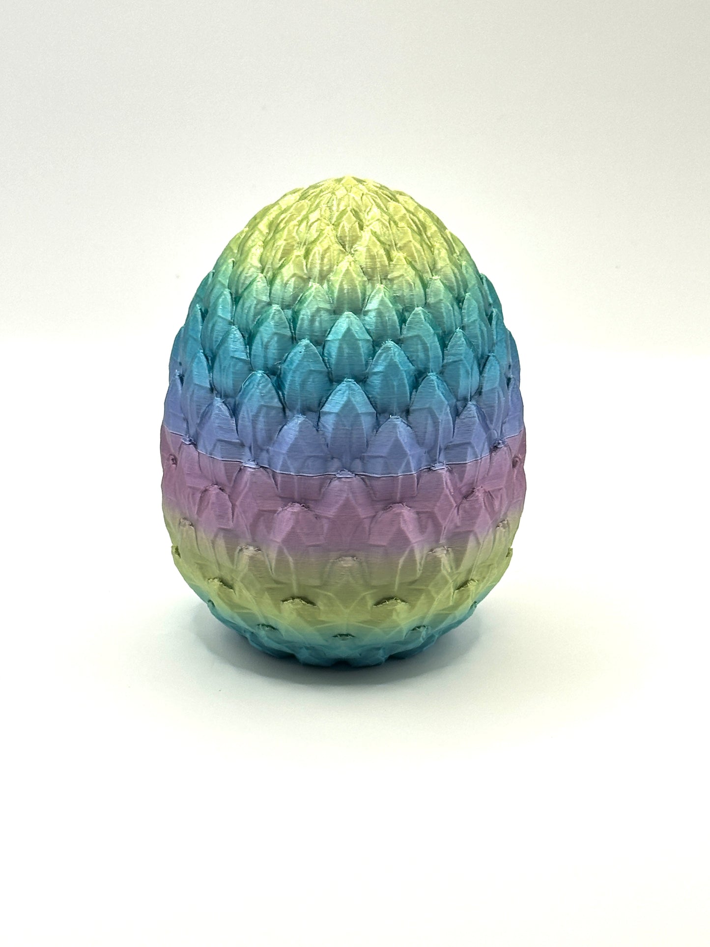 Dragonscale Egg with Baby Crystal Dragon