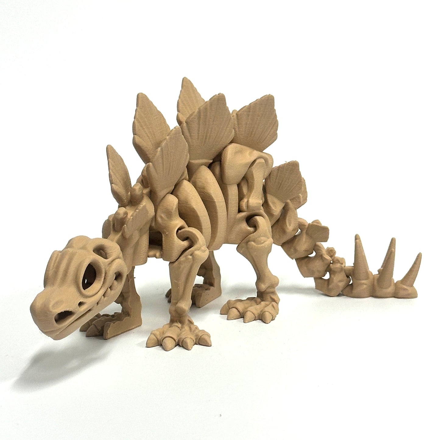 Latte Brown Stegosaurus