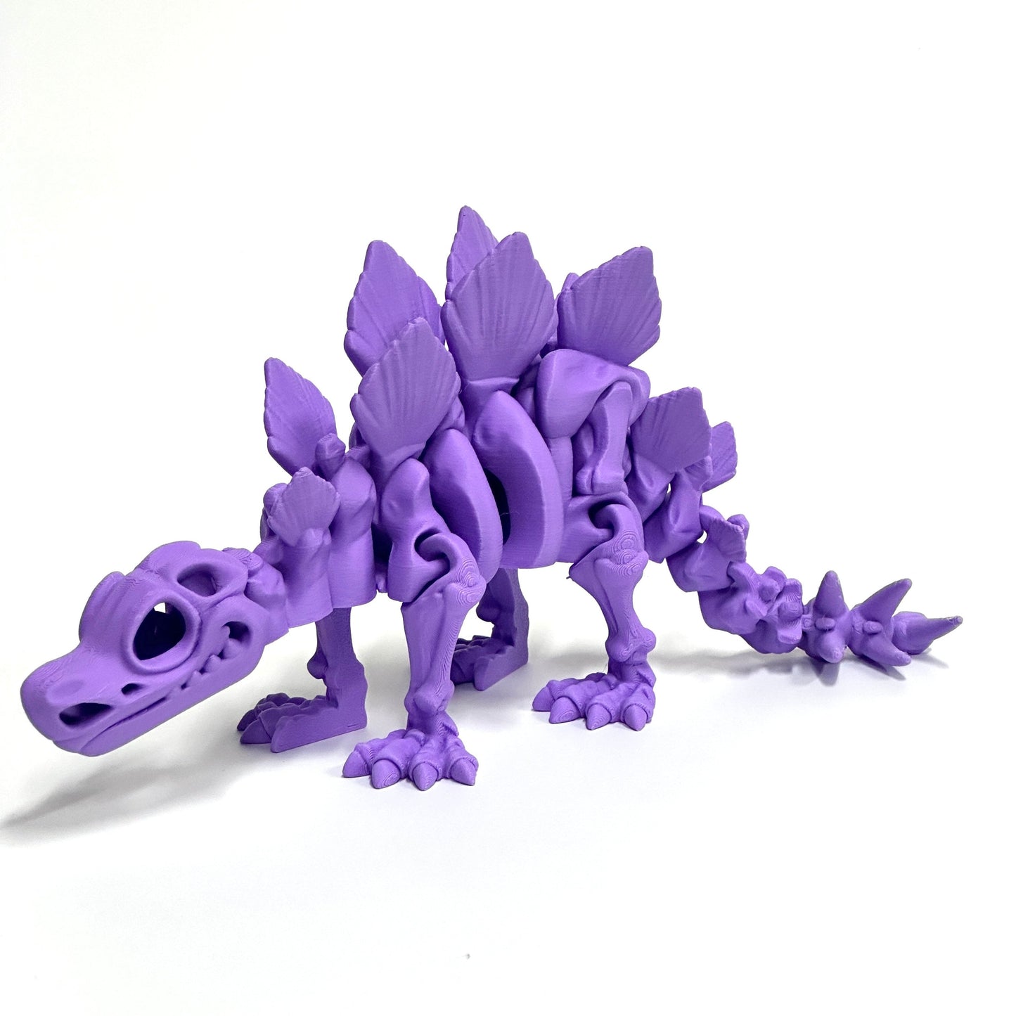 Purple Stegosaurus