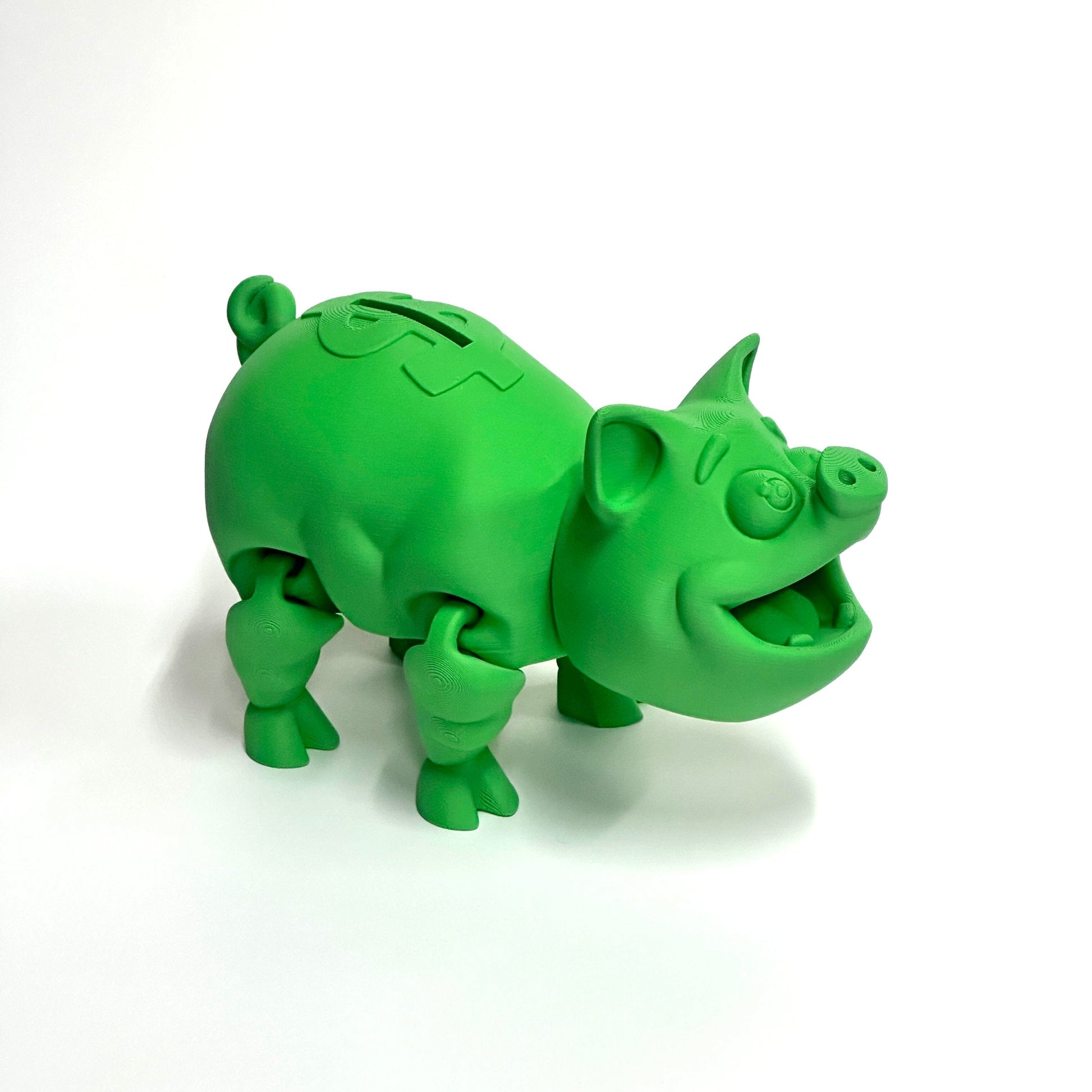Grass Green Piggy Bank