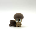 Brown Cap — a small 3D-printed mushroom desk buddy, made in New Zealand