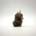 Udderly Done Highland Cow 3D printed desk buddy, side view
