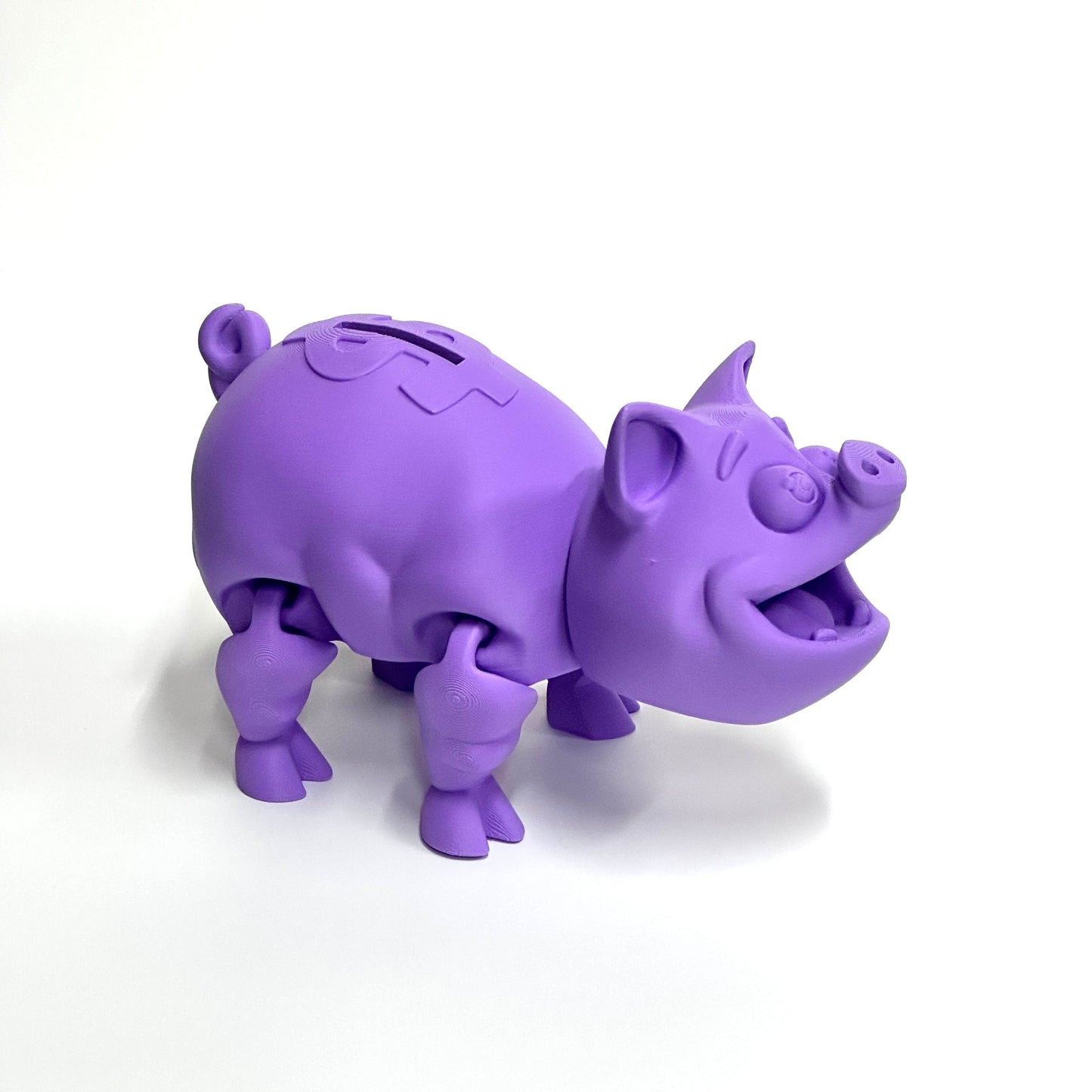 Purple Piggy Bank