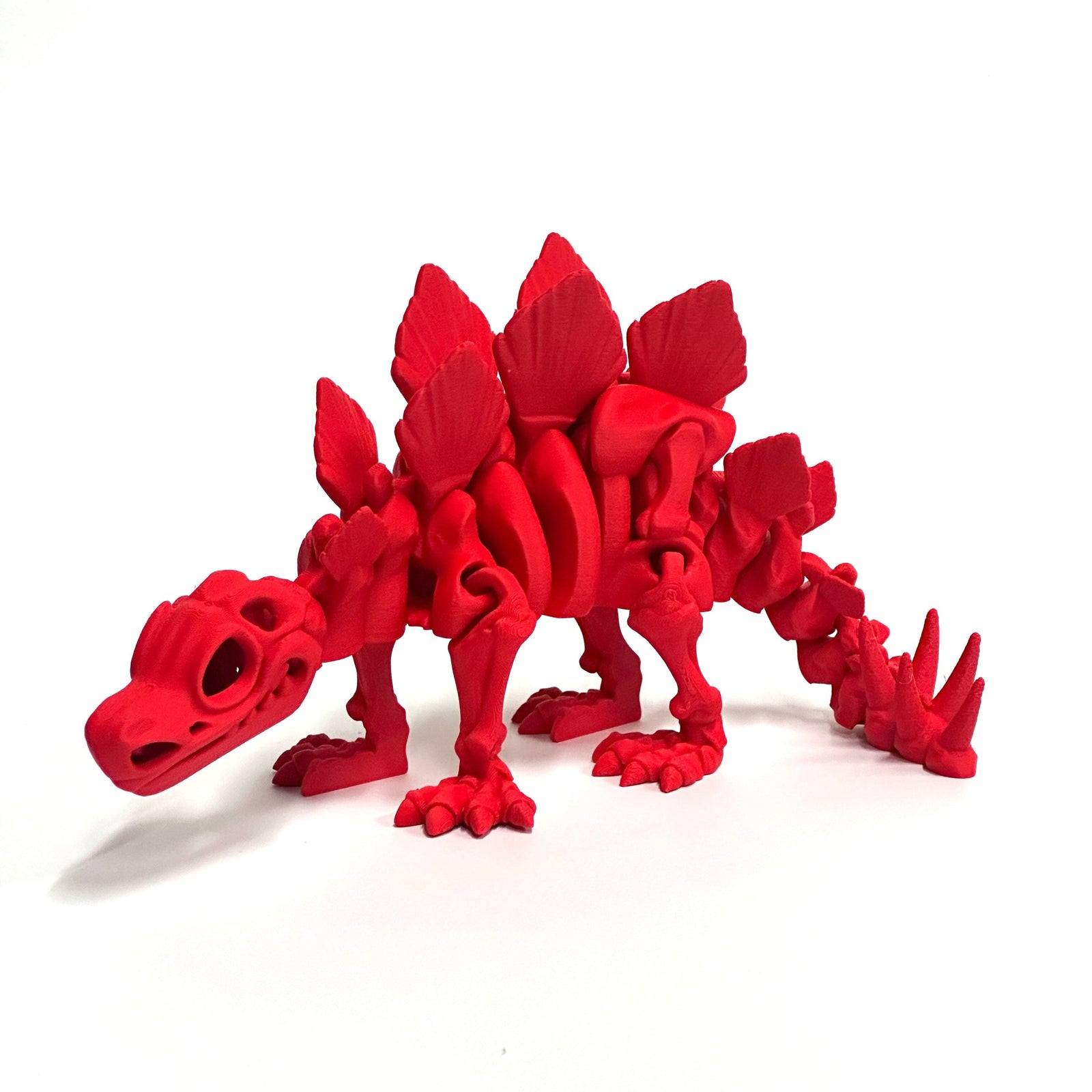 Red Stegosaurus 