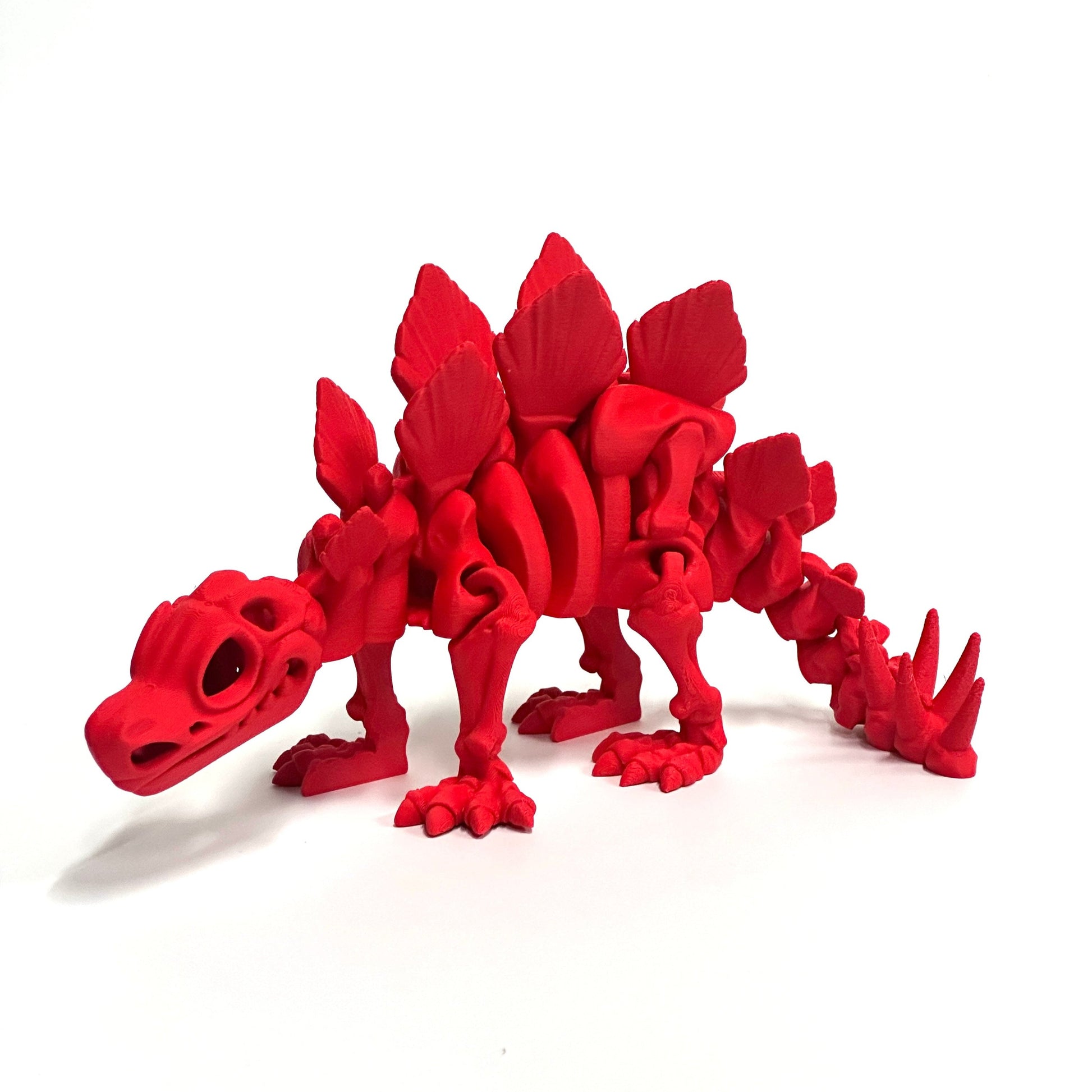 Red Stegosaurus 