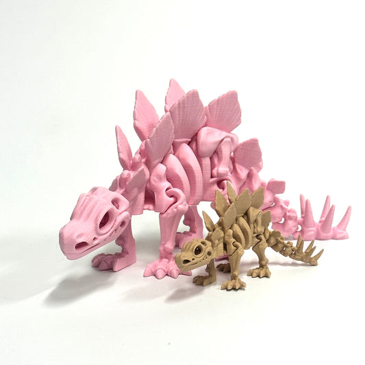 Small and Med Stegosaurus 
