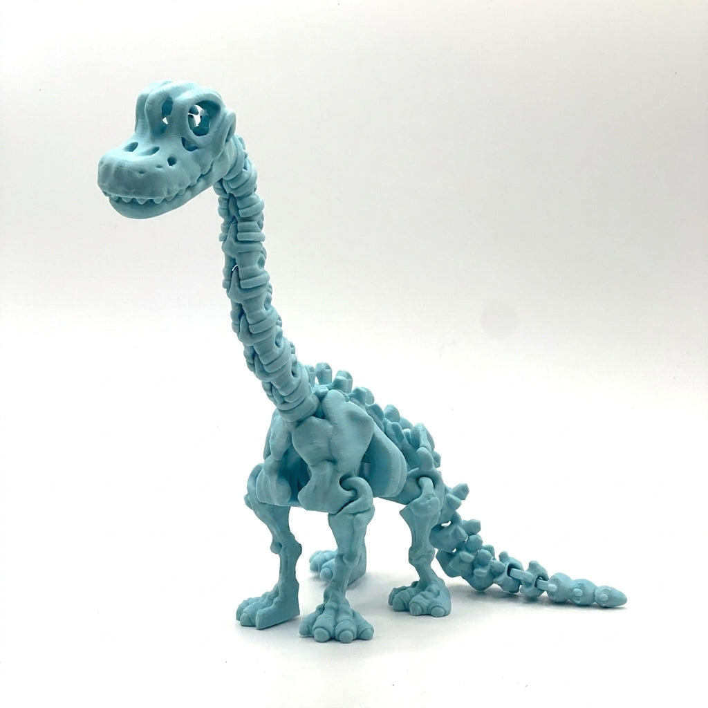Skeleton Brachiosaurus - Ice Blue