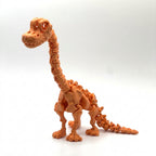 Skeleton Brachiosaurus - Orange