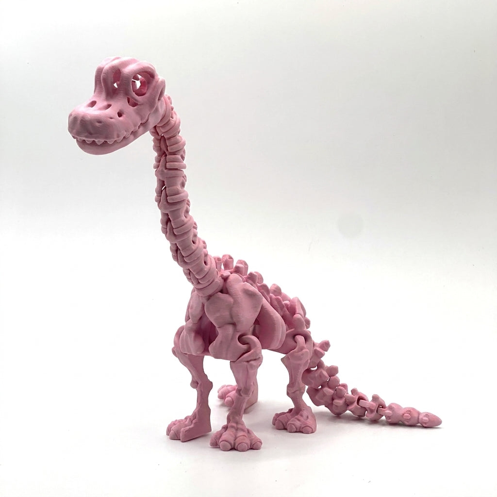 Skeleton Brachiosaurus - Sakura Pink