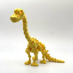 Skeleton Brachiosaurus - Yellow