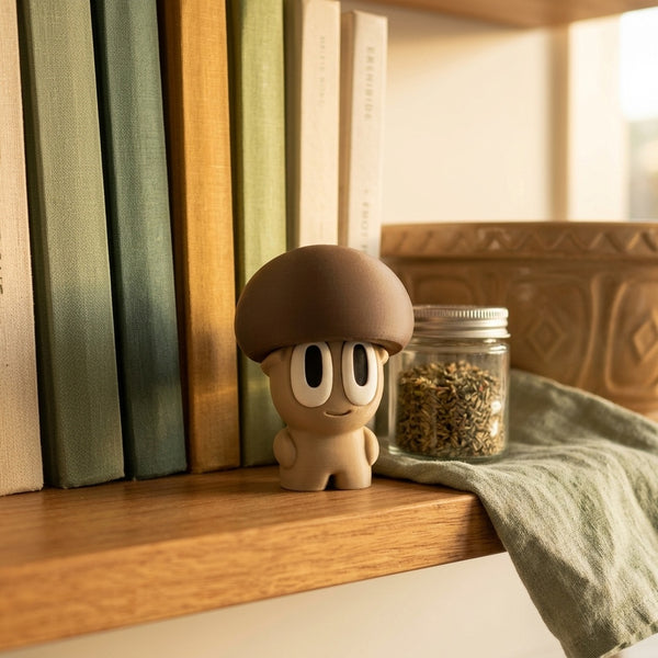 Brown Cap Mushroom Desk Buddy