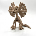 Skeleton Dilophosaurus - Latte Brown