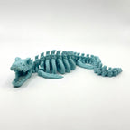 Skeleton Mosasaurus - Ice Blue