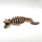 Skeleton Mosasaurus - Latte Brown