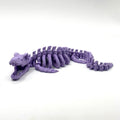 Skeleton Mosasaurus - Lilac Purple