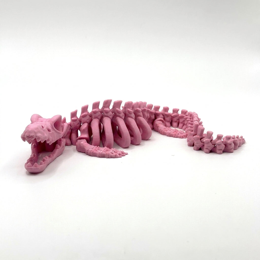 Skeleton Mosasaurus - Sakura Pink