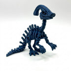 Skeleton Parasaurolophus - Dark Blue