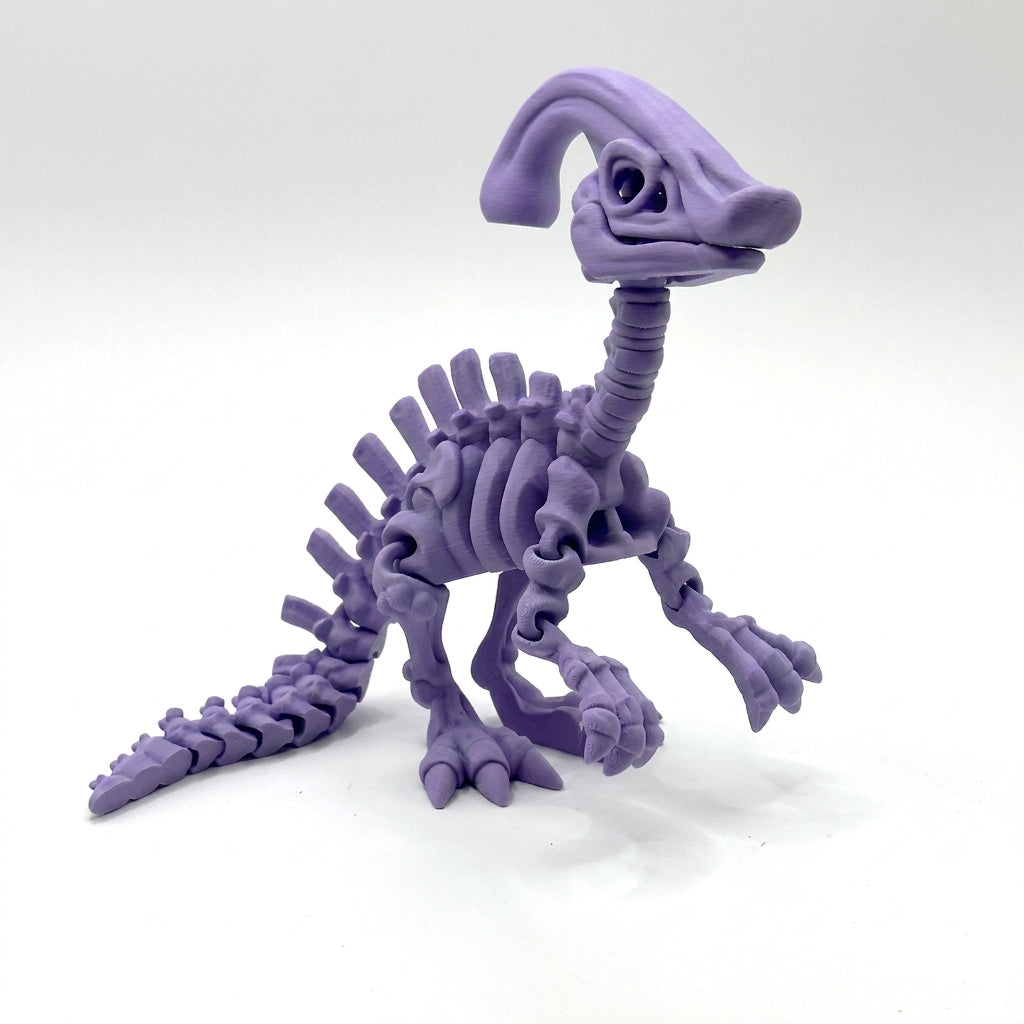 Skeleton Parasaurolophus - Lilac Purple