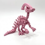 Skeleton Parasaurolophus - Sakura Pink