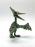 Skeleton Pteranodon - Dark green