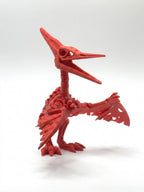 Skeleton Pteranodon - Scarlet Red