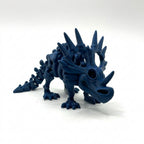 Skeleton Styracosaurus - Dark Blue