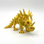 Skeleton Styracosaurus - Yellow