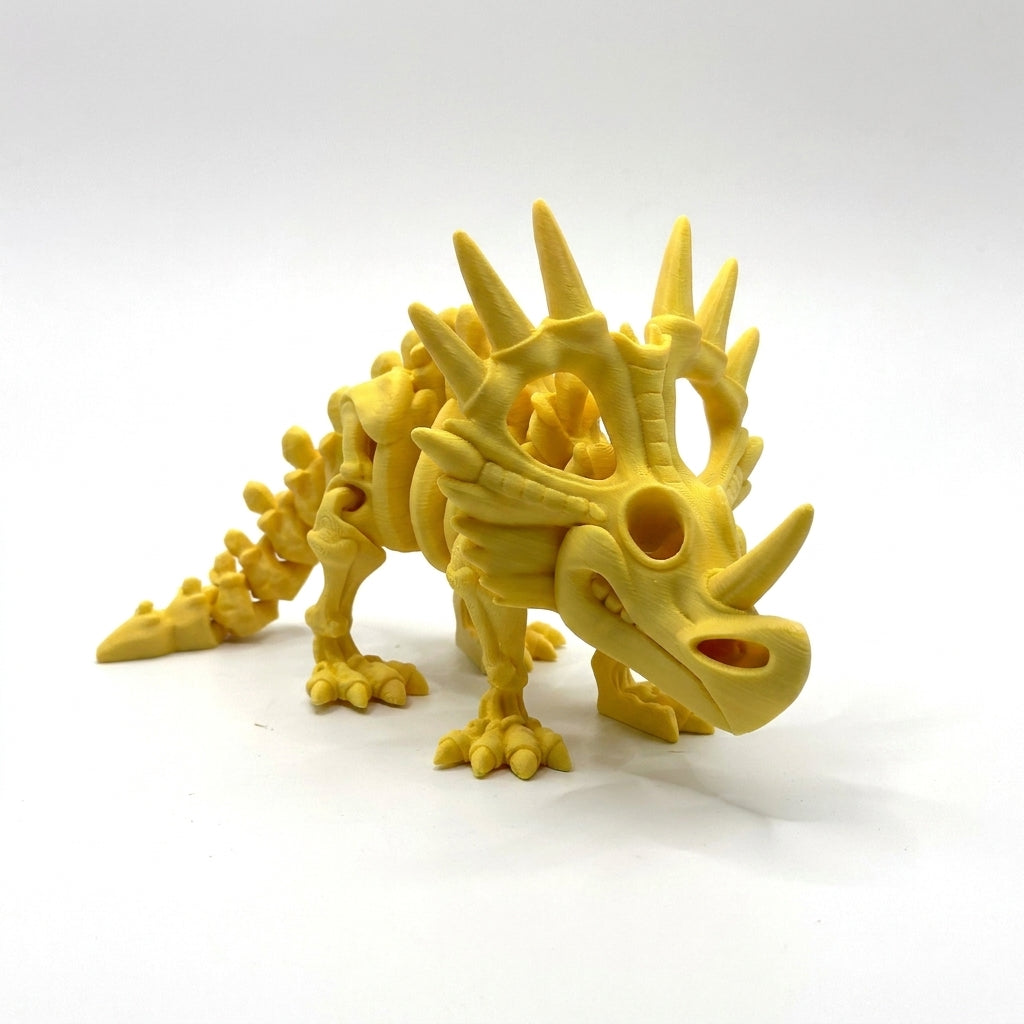 Skeleton Styracosaurus - Yellow